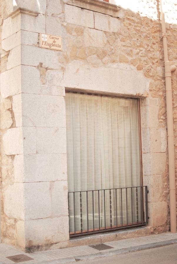 Fonda Mitja Hotel Torroella De Montgri Bagian luar foto